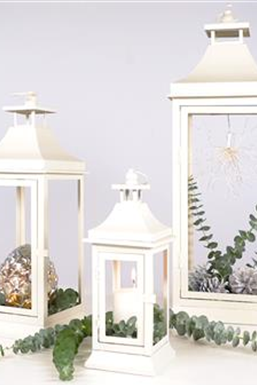 DIY Dekorierte Laterne 