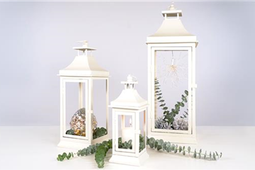 DIY Dekorierte Laterne