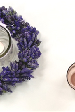 DIY Sommerliche Lavendeldekoration 